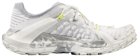 Кроссовки женские Mammut Hueco Knit II Low White/White - Фото 3 большая