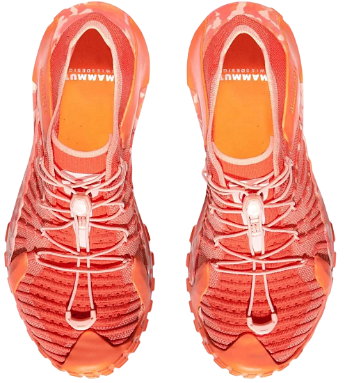 Кроссовки женские Mammut Hueco Knit II Low Dark Salmon/Light Salmon - Фото 2 большая