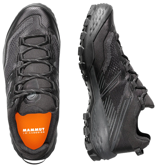 Кроссовки женские Mammut Ducan II Low Gtx Black - Фото 6 большая