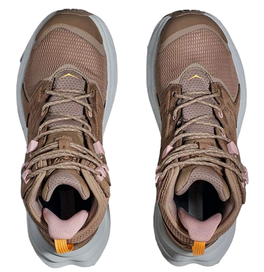 Кроссовки женские Hoka Anacapa 2 Mid Gtx Dune/Ice Flow - Фото 3 большая