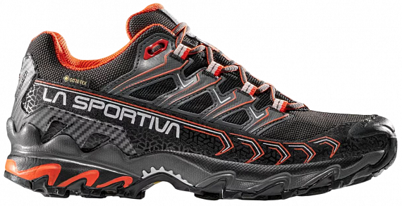 Кроссовки женские La Sportiva Ultra Raptor II Gtx Black/Cherry Tomato - Фото 1 большая