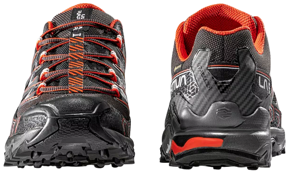 Кроссовки женские La Sportiva Ultra Raptor II Gtx Black/Cherry Tomato - Фото 6 большая