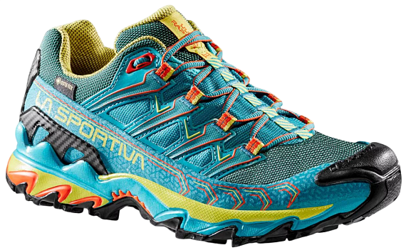 Кроссовки женские La Sportiva Ultra Raptor II Gtx Lagoon/Green Banana - Фото 2 большая