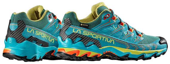 Кроссовки женские La Sportiva Ultra Raptor II Gtx Lagoon/Green Banana - Фото 5 большая