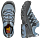 Кроссовки женские La Sportiva Ultra Raptor 3 Limestone/Carbon - Фото 4 малая