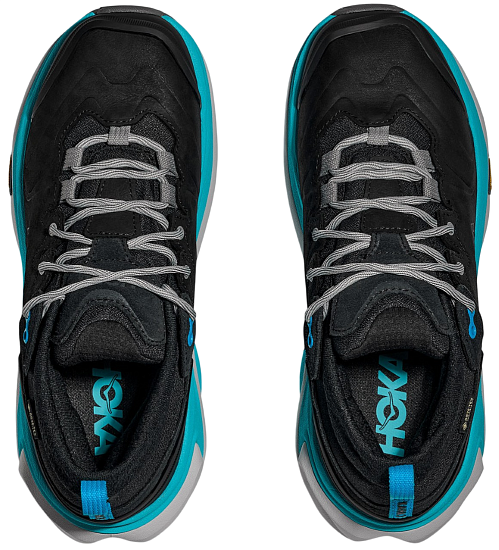 Кроссовки женские Hoka Kaha 3 Low Gtx Black/Cielo Blue - Фото 7 большая