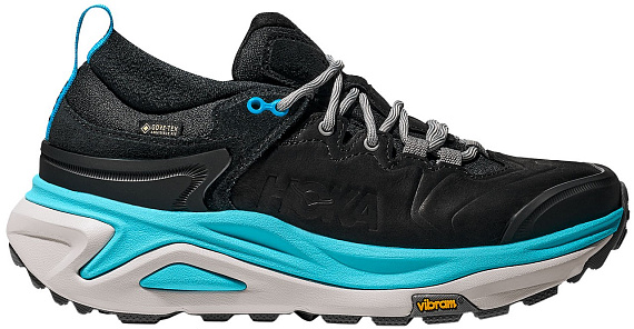 Кроссовки женские Hoka Kaha 3 Low Gtx Black/Cielo Blue - Фото 1 большая