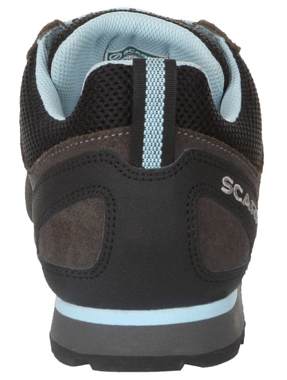Ботинки женские Scarpa Crux Shark/Blue Radiance - Фото 4 большая