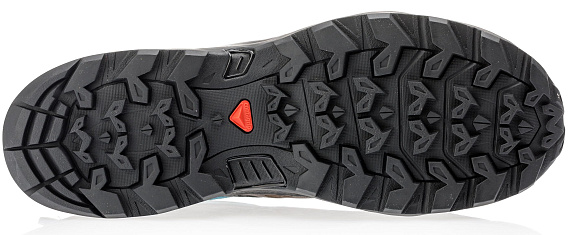 Кроссовки женские Salomon X Ultra 3 LTR Gtx Magnet/Phantom/Bluebird - Фото 3 большая