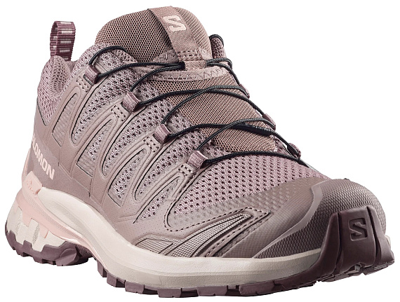 Кроссовки женские Salomon Xa Pro 3D V9 Iron/Shadow Gray/Huckleberry - Фото 5 большая