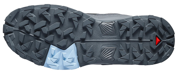 Кроссовки женские Salomon X Ultra 5 Gtx Asphalt/Castlerock/Brunnera Blue - Фото 6 большая