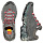 Кроссовки женские La Sportiva Ultra Raptor II Leather Gtx Charcoal/Lollipop - Фото 4 малая