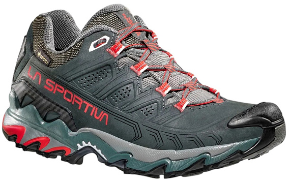 Кроссовки женские La Sportiva Ultra Raptor II Leather Gtx Charcoal/Lollipop - Фото 2 большая