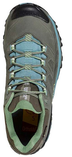 Кроссовки женские La Sportiva Ultra Raptor II Leather GTX Clay/Mist - Фото 3 большая