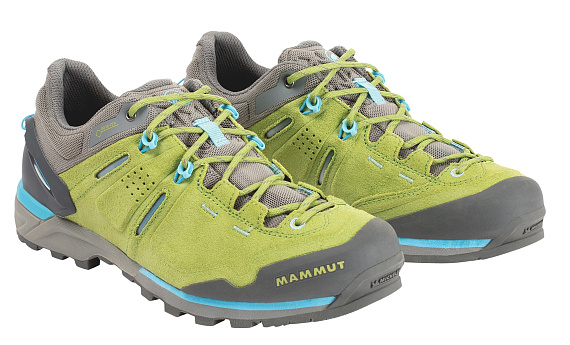 Ботинки женские Mammut Alnasca Low GTX Dark Sprout/Grey - Фото 4 большая