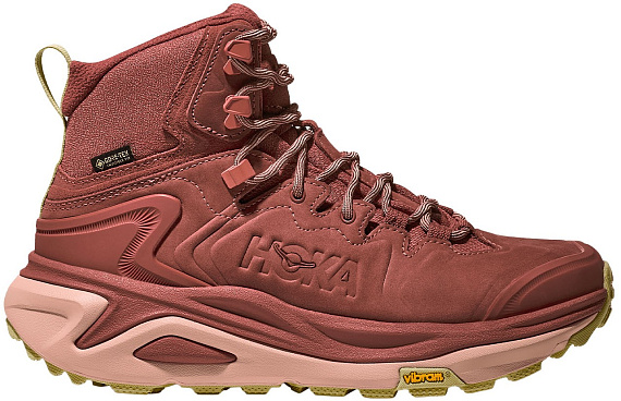 Кроссовки женские Hoka Kaha 3 Gtx Rouge/Rose Latte - Фото 1 большая