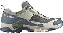 Кроссовки женские Salomon X Ultra 5 Gtx Seagrass/Turbulence/Tender Peach