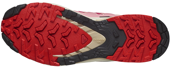 Кроссовки женские Salomon Xa Pro 3D V9 Rouge Red/Vanilla Ice/Fiery Red - Фото 2 большая
