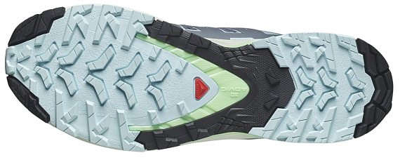 Кроссовки женские Salomon Xa Pro 3D V9 Turbulence/Iced Aqua/Patina Green - Фото 6 большая