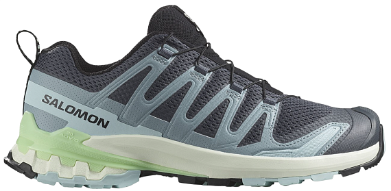 Кроссовки женские Salomon Xa Pro 3D V9 Turbulence/Iced Aqua/Patina Green - Фото 1 большая