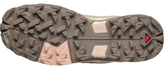 Кроссовки женские Salomon X Ultra 5 Aloe/Shortbread/Mahogany Rose - Фото 3 большая