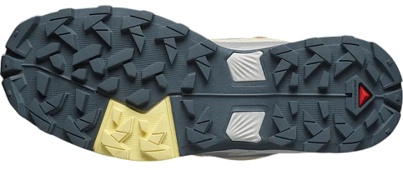 Кроссовки женские Salomon X Ultra 5 White Pepper/Monument/Yellow Iris - Фото 3 большая