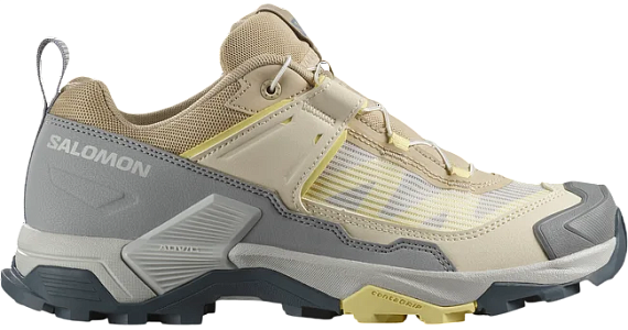 Кроссовки женские Salomon X Ultra 5 White Pepper/Monument/Yellow Iris - Фото 1 большая