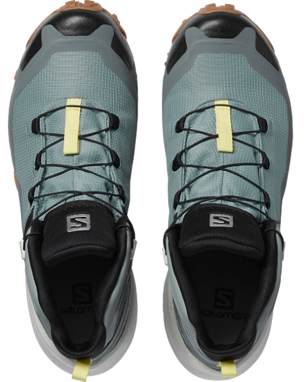 Кроссовки женские Salomon Cross Hike Mid GTX Le/Stormy - Фото 4 большая