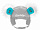 Украшение на шлем Eisbar Teddy Ears - Фото 1 малая