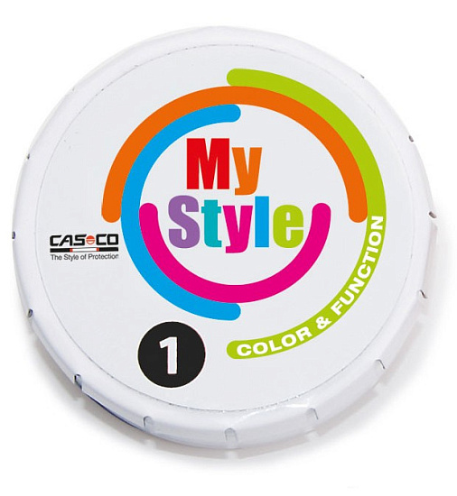Резинка текстильная для шлема Casco MyStyle Reflective Piping 19 - Фото 1 большая