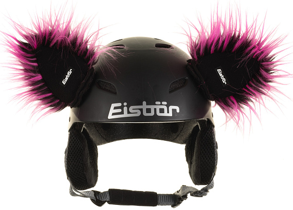 Украшение на шлем Eisbar Kekos Ears Pink/Schwarz - Фото 1 большая