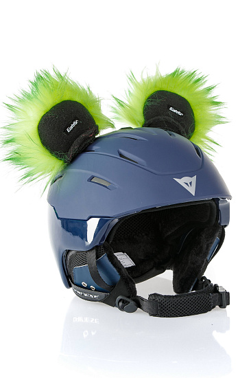 Украшение на шлем Eisbar Teddy Ears Light Yellow/Schwarz - Фото 1 большая