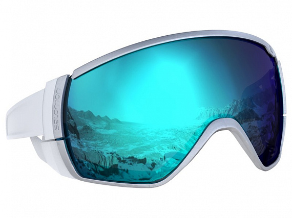 Визор Salomon Driver-Mirage S3 Solar Blue - Фото 1 большая