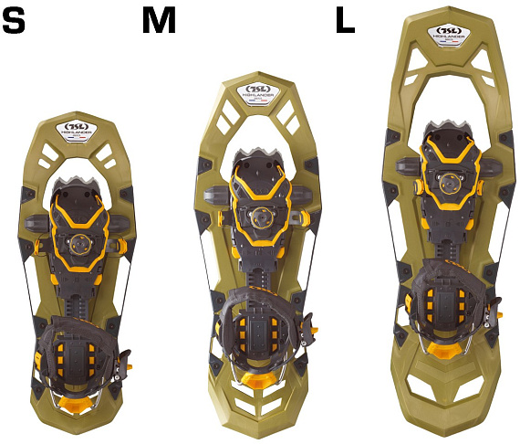 Снегоступы TSL Highlander Adjust Olive - Фото 4 большая