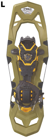 Снегоступы TSL Highlander Adjust Olive - Фото 2 большая