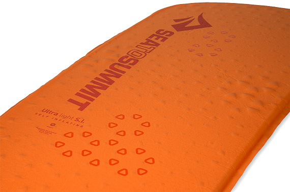 Коврик самонадувающийся Sea to Summit UltraLight Self Inflating Mat Large Orange - Фото 2 большая