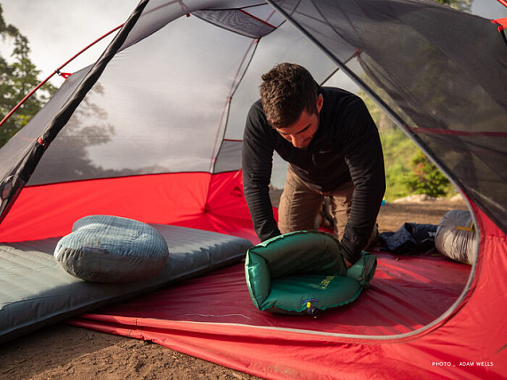 Коврик самонадувающийся Therm-a-Rest Trail Pro Large Pine - Фото 4 большая