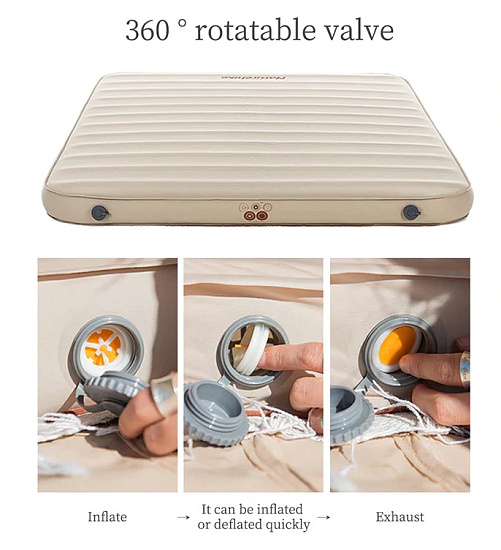 Коврик Naturehike C10 Self-Inflating Light - Фото 5 большая