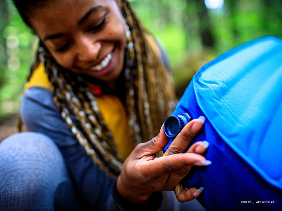 Коврик самонадувающийся Therm-a-Rest Mondoking 3D XXLarge Blue - Фото 8 большая