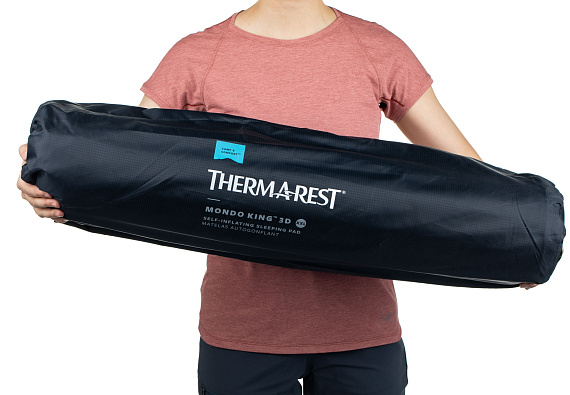 Коврик самонадувающийся Therm-a-Rest Mondoking 3D XXLarge Blue - Фото 10 большая