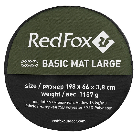 Самонадувающийся ковер Red Fox Basic Mat Large - Фото 6 большая