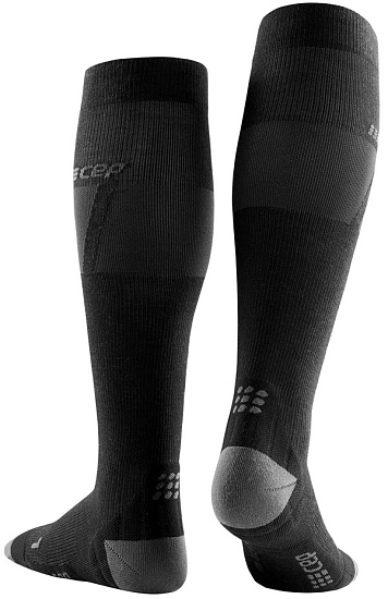 Компрессионные гольфы женские CEP C230W для лыжных гонок чёрный - Фото 3 большая