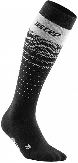 Носки мужские CEP C271M Ski Nordic Black/Grey - Фото 4 большая