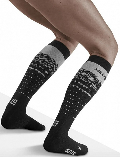 Носки мужские CEP C271M Ski Nordic Black/Grey - Фото 6 большая
