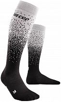 Носки женские CEP C283W Snowfall Black/Off White