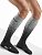Носки женские CEP C283W Snowfall Black/Off White - Фото 3 малая