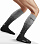 Носки женские CEP C283W Snowfall Black/Off White - Фото 4 малая