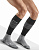 Носки женские CEP C233W Ski Ultralight Compression Tall Black/Grey - Фото 3 малая