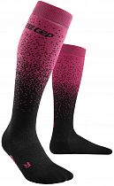 Носки женские CEP C283W Snowfall Black/Purple