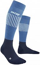 Носки мужские CEP C233M Ski Ultralight Compression Tall Light Blue/Blue
